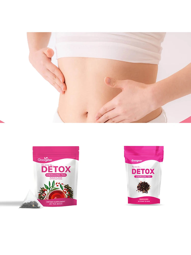 AuraWell Wellness Green Tea for Women – Bloating Relief & Peach Flavor Blend