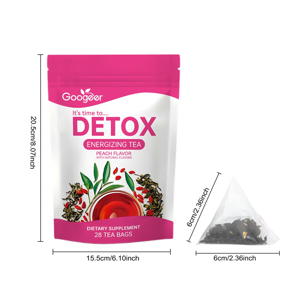 AuraWell Wellness Green Tea for Women – Bloating Relief & Peach Flavor Blend
